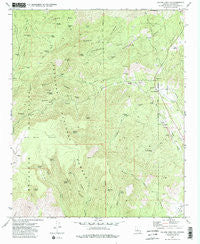 Poland Junction Arizona Historical topographic map, 1:24000 scale, 7.5 X 7.5 Minute, Year 1975