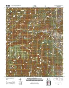 Poland Junction Arizona Historical topographic map, 1:24000 scale, 7.5 X 7.5 Minute, Year 2012