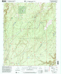 Porcupine Ridge Arizona Historical topographic map, 1:24000 scale, 7.5 X 7.5 Minute, Year 1998