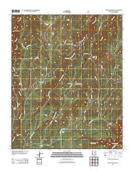 Porcupine Ridge Arizona Historical topographic map, 1:24000 scale, 7.5 X 7.5 Minute, Year 2011