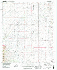 Portal NE Arizona Historical topographic map, 1:24000 scale, 7.5 X 7.5 Minute, Year 1996