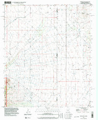 Portal NE Arizona Historical topographic map, 1:24000 scale, 7.5 X 7.5 Minute, Year 1996