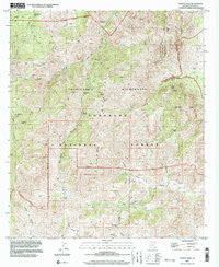 Portal Peak Arizona Historical topographic map, 1:24000 scale, 7.5 X 7.5 Minute, Year 1997