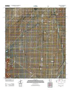 Portal NE Arizona Historical topographic map, 1:24000 scale, 7.5 X 7.5 Minute, Year 2012