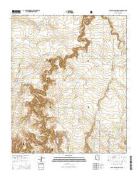 Potato Wash North Arizona Current topographic map, 1:24000 scale, 7.5 X 7.5 Minute, Year 2014