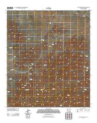 Potter Mountain Arizona Historical topographic map, 1:24000 scale, 7.5 X 7.5 Minute, Year 2011
