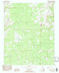 Poverty Flat Arizona Historical topographic map, 1:24000 scale, 7.5 X 7.5 Minute, Year 1985