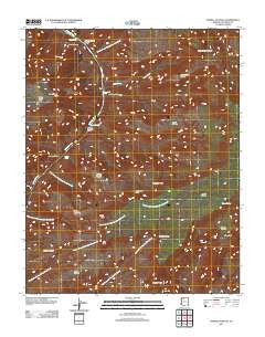 Powell Plateau Arizona Historical topographic map, 1:24000 scale, 7.5 X 7.5 Minute, Year 2011