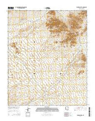 Powerline Well Arizona Current topographic map, 1:24000 scale, 7.5 X 7.5 Minute, Year 2014