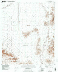 Pozo Nuevo Well Arizona Historical topographic map, 1:24000 scale, 7.5 X 7.5 Minute, Year 1996