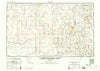 Prescott Arizona Historical topographic map, 1:250000 scale, 1 X 2 Degree, Year 1960