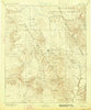 Prescott Arizona Historical topographic map, 1:250000 scale, 1 X 1 Degree, Year 1892