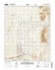 Prescott Valley North Arizona Current topographic map, 1:24000 scale, 7.5 X 7.5 Minute, Year 2014