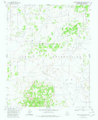 Preston Mesa North Arizona Historical topographic map, 1:24000 scale, 7.5 X 7.5 Minute, Year 1982
