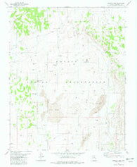 Preston Well Arizona Historical topographic map, 1:24000 scale, 7.5 X 7.5 Minute, Year 1982