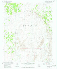 Preston Well Arizona Historical topographic map, 1:24000 scale, 7.5 X 7.5 Minute, Year 1982