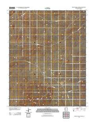 Preston Mesa North Arizona Historical topographic map, 1:24000 scale, 7.5 X 7.5 Minute, Year 2011