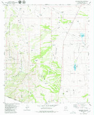 Presumido Peak Arizona Historical topographic map, 1:24000 scale, 7.5 X 7.5 Minute, Year 1979