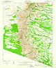 Presumido Peak Arizona Historical topographic map, 1:62500 scale, 15 X 15 Minute, Year 1941
