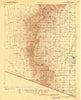 Presumido Peak Arizona Historical topographic map, 1:62500 scale, 15 X 15 Minute, Year 1943
