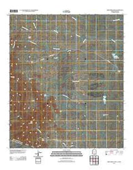 Presumido Peak Arizona Historical topographic map, 1:24000 scale, 7.5 X 7.5 Minute, Year 2011