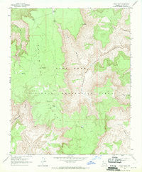 Price Point Arizona Historical topographic map, 1:24000 scale, 7.5 X 7.5 Minute, Year 1967