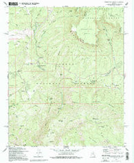 Promontory Butte Arizona Historical topographic map, 1:24000 scale, 7.5 X 7.5 Minute, Year 1973