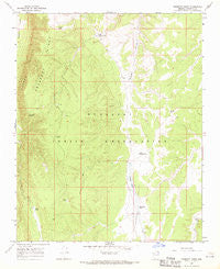 Prospect Point Arizona Historical topographic map, 1:24000 scale, 7.5 X 7.5 Minute, Year 1967