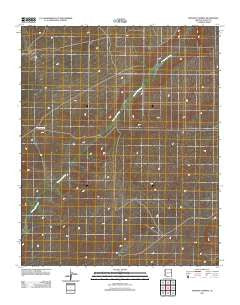 Prospect Spring Arizona Historical topographic map, 1:24000 scale, 7.5 X 7.5 Minute, Year 2011