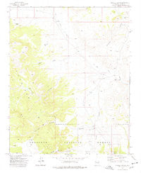 Purcell Canyon Arizona Historical topographic map, 1:24000 scale, 7.5 X 7.5 Minute, Year 1973