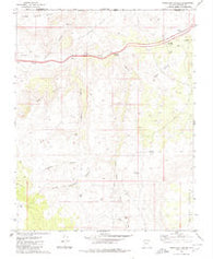 Purgatory Canyon Arizona Historical topographic map, 1:24000 scale, 7.5 X 7.5 Minute, Year 1979