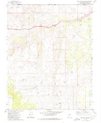 Purgatory Canyon Arizona Historical topographic map, 1:24000 scale, 7.5 X 7.5 Minute, Year 1979