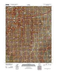 Purgatory Canyon Arizona Historical topographic map, 1:24000 scale, 7.5 X 7.5 Minute, Year 2011