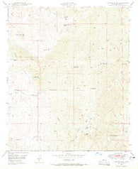 Putnam Wash Arizona Historical topographic map, 1:24000 scale, 7.5 X 7.5 Minute, Year 1949