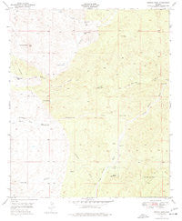 Putnam Wash Arizona Historical topographic map, 1:24000 scale, 7.5 X 7.5 Minute, Year 1949