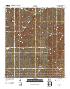 Putnam Wash Arizona Historical topographic map, 1:24000 scale, 7.5 X 7.5 Minute, Year 2011