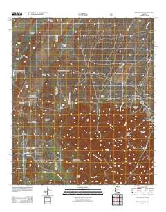 Pyeatt Ranch Arizona Historical topographic map, 1:24000 scale, 7.5 X 7.5 Minute, Year 2012