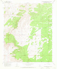 Quartermaster Canyon SW Arizona Historical topographic map, 1:24000 scale, 7.5 X 7.5 Minute, Year 1968