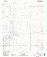 Quartzsite Arizona Historical topographic map, 1:24000 scale, 7.5 X 7.5 Minute, Year 1990