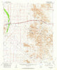 Quartzsite Arizona Historical topographic map, 1:62500 scale, 15 X 15 Minute, Year 1962