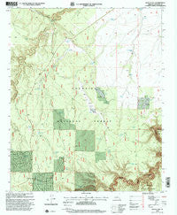 Quayle Hill Arizona Historical topographic map, 1:24000 scale, 7.5 X 7.5 Minute, Year 1998