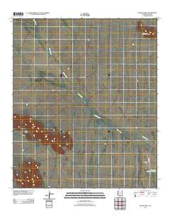 Queens Well Arizona Historical topographic map, 1:24000 scale, 7.5 X 7.5 Minute, Year 2011