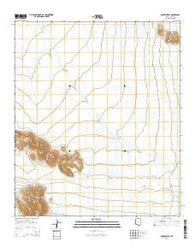 Queens Well Arizona Current topographic map, 1:24000 scale, 7.5 X 7.5 Minute, Year 2014