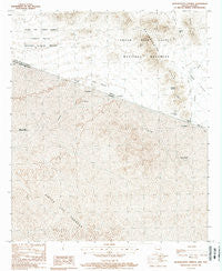 Quitobaquito Springs Arizona Historical topographic map, 1:24000 scale, 7.5 X 7.5 Minute, Year 1988