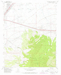 Rattlesnake Hill Arizona Historical topographic map, 1:24000 scale, 7.5 X 7.5 Minute, Year 1968