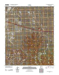 Rattlesnake Hill Arizona Historical topographic map, 1:24000 scale, 7.5 X 7.5 Minute, Year 2011