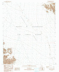 Raven Butte Arizona Historical topographic map, 1:24000 scale, 7.5 X 7.5 Minute, Year 1990