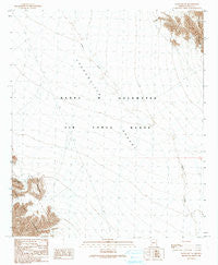 Raven Butte Arizona Historical topographic map, 1:24000 scale, 7.5 X 7.5 Minute, Year 1990