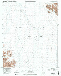 Raven Butte Arizona Historical topographic map, 1:24000 scale, 7.5 X 7.5 Minute, Year 1997