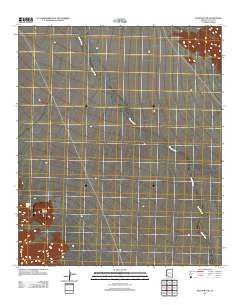 Raven Butte Arizona Historical topographic map, 1:24000 scale, 7.5 X 7.5 Minute, Year 2011